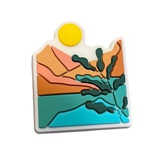 Landscape Croc Charm